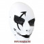 Melbourne Shuffle Dance Hand-painted Cosplay Mask