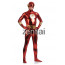 The Flash Flashman Full Body Shiny Metallic Cosplay Zentai Suit