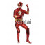 The Flash Flashman Full Body Shiny Metallic Cosplay Zentai Suit