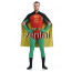 Robin Full Body Red and Green Spandex Lycra Cosplay Zentai Suit