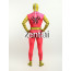 Halloween Spiderman Yellow and Pink Color Cosplay Zentai Suit