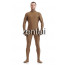 Man's Full Body Coffee Color Spandex Lycra Zentai