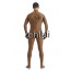 Man's Full Body Coffee Color Spandex Lycra Zentai