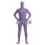 Man's Full Body Violet Color Spandex Lycra Zentai