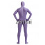 Man's Full Body Violet Color Spandex Lycra Zentai
