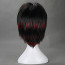 Punk Style Black and Red Mixed Color 35cm Oji Lolita Cosplay Wig