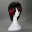 Punk Style Black and Red Mixed Color 35cm Oji Lolita Cosplay Wig