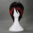 Punk Style Black and Red Mixed Color 35cm Oji Lolita Cosplay Wig