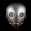 Hellboy Kroenen Resin 1:1 Replica Cosplay Mask Silver Grey