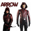 Arrow Season 3 Red Arrow Roy Harper Outfit Cosplay Costume