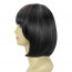 White and Black Short Bob 35cm Gothic Lolita Wig