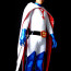 White Shiny Metallic Gatchaman Zentai