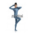 Women's Full Body Dark Blue Color Spandex Lycra Zentai