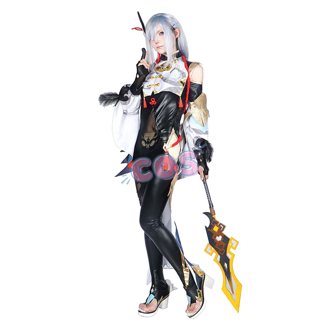 Genshin Impact Shenhe Cosplay Costume