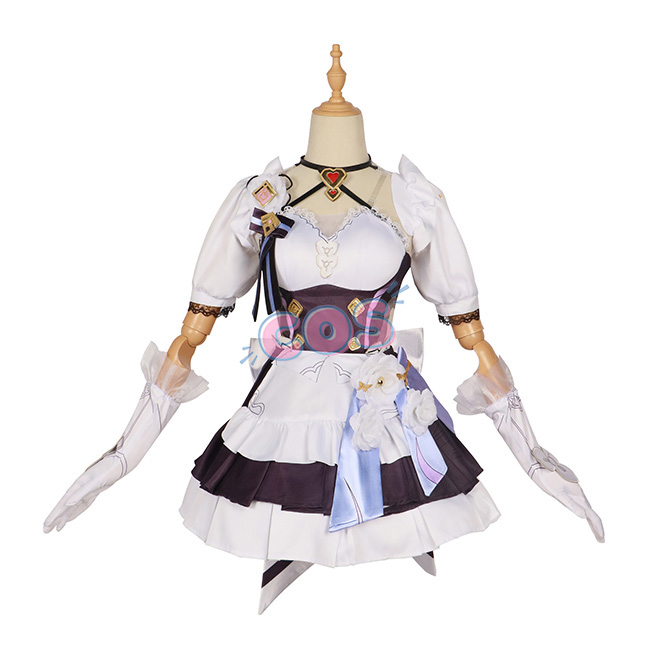 Honkai Impact 3 Elysia Maid Outfit Cosplay Costume