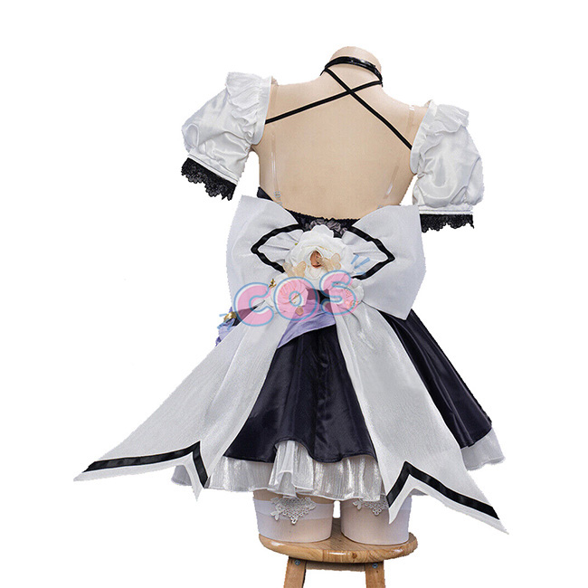 Honkai Impact 3 Elysia Maid Outfit Cosplay Costume