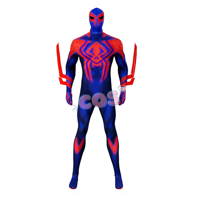 Marvel Spider-Man: Across the Spider-Verse Miguel O'Hara Spider-Man 2099 Cosplay Costume