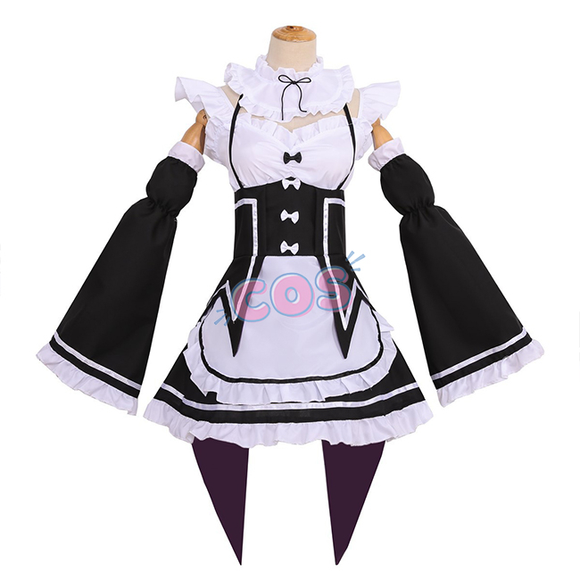 Re: Life In A Different World From Zero Ram Maid Outfit Cosplay Costume