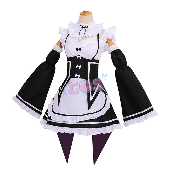 Re: Life In A Different World From Zero Ram Maid Outfit Cosplay Costume