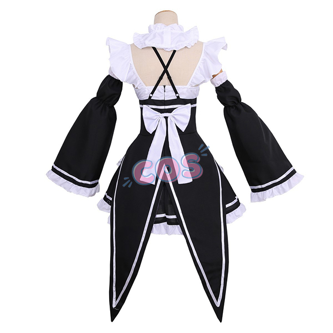 Re: Life In A Different World From Zero Ram Maid Outfit Cosplay Costume