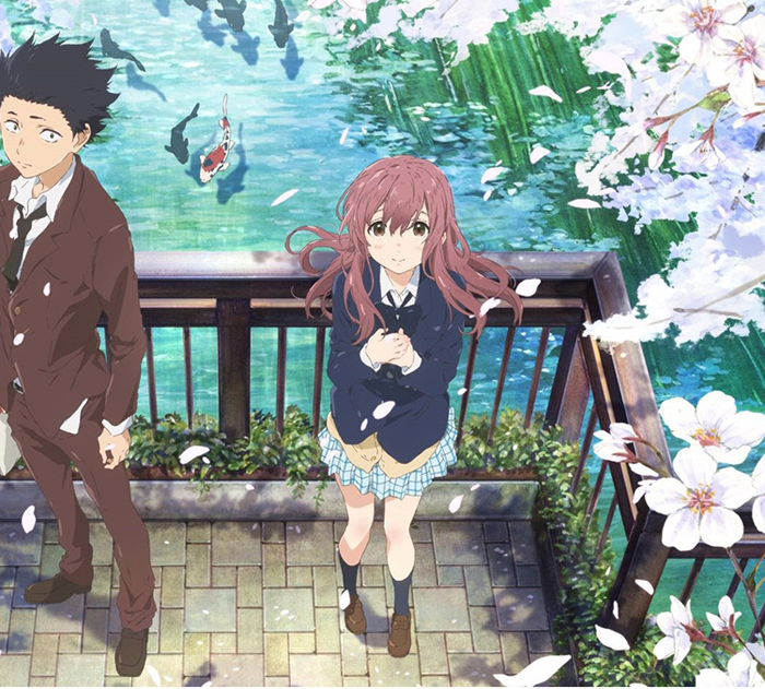 A Silent Voice Nishimiya Shouko School Uniform Cosplay Costume