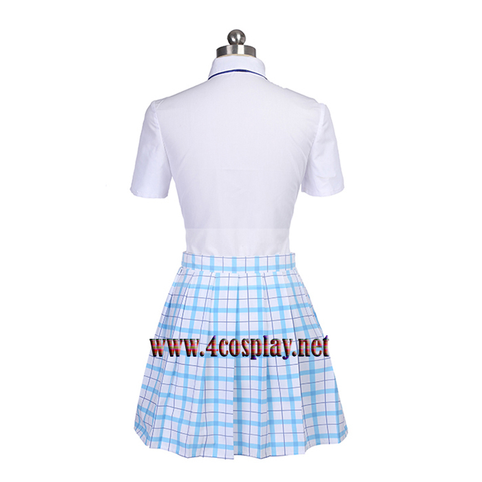 A Silent Voice Nishimiya Shouko School Uniform Cosplay Costume