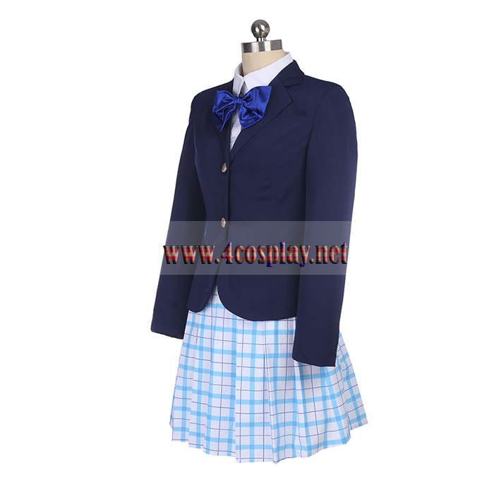 A Silent Voice Nishimiya Shouko School Uniform Cosplay Costume