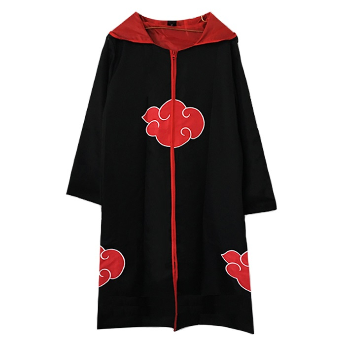 Naruto Team Taka Hawk Cloak Hooded Cosplay Costume