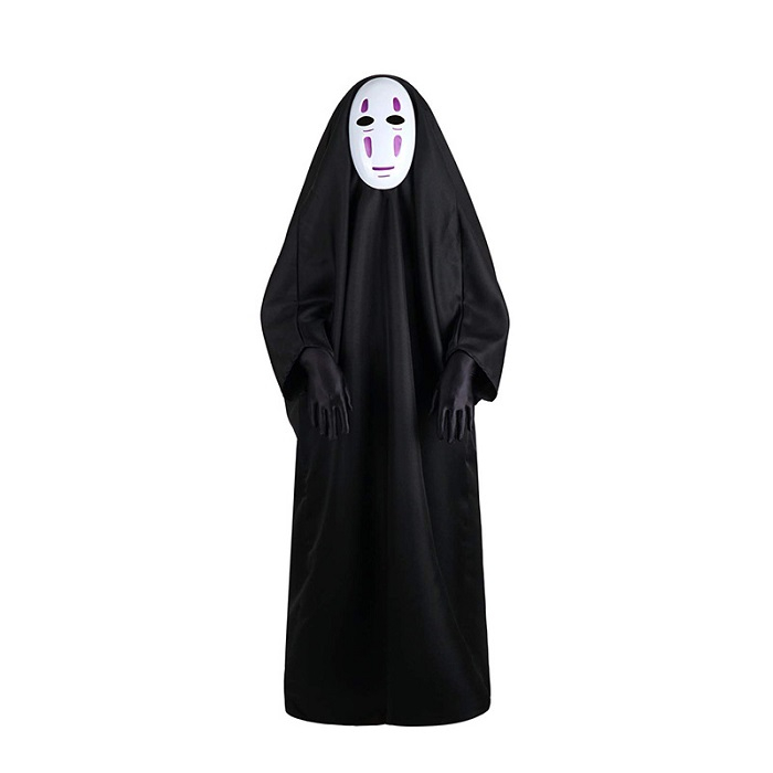 Spirited Away No Face Man Cosplay Costume