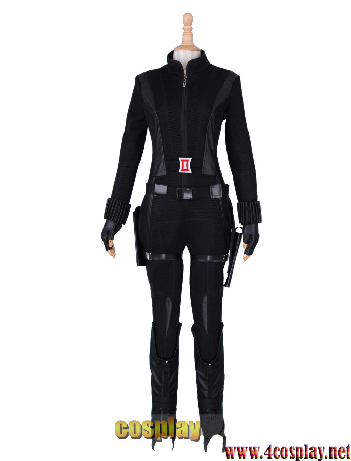 Marvel Captain America 2: The Winter Soldier Black Widow Cosplay Costume