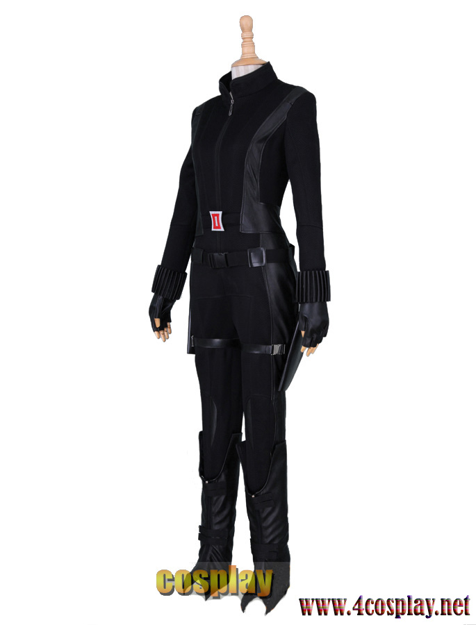 Marvel Captain America 2: The Winter Soldier Black Widow Cosplay Costume