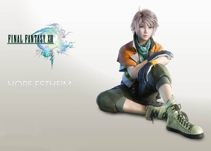 Final Fantasy XIII 13 Hope Estheim Cosplay Costume