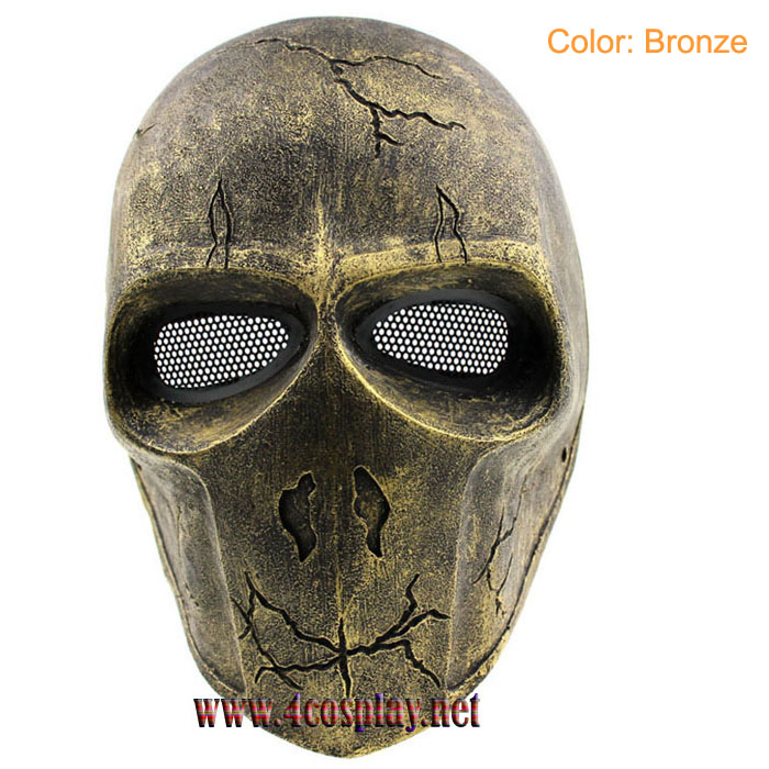 GRP Mask Anime Deathstroke Horror Mask Deathstroke Cosplay Mask Glass Fiber Reinforced Plastics Mask
