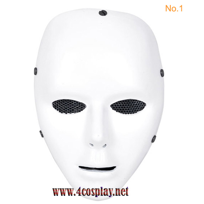 Melbourne Shuffle Dance White Cosplay Mask