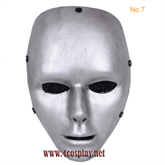 Melbourne Shuffle Dance White Cosplay Mask