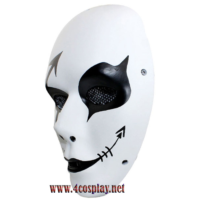 Melbourne Shuffle Dance Hand-painted Cosplay Mask