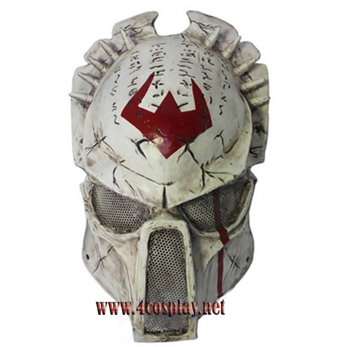 Aliens vs. Predator 2: Requiem Warrior Wolf Predator Horror Cosplay Mask