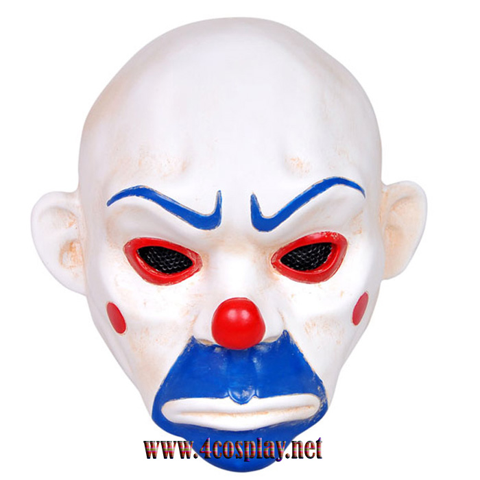 GRP Mask Movie Batman Dark Knight Cosplay Mask Clown Robbers Mask Glass Fiber Reinforced Plastics Mask