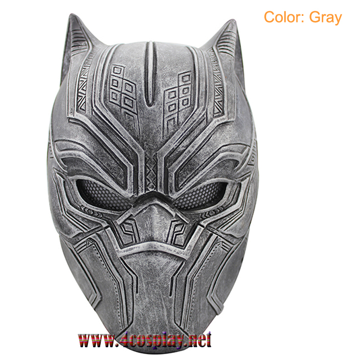 Marvel Captain America 3: Civil War The Black Panther Cosplay Mask