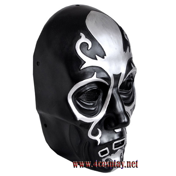 GRP Mask Movie Harry Potter Cosplay Mask Death Eater Horror Mask Glass Fiber Reinforced Plastics Mask