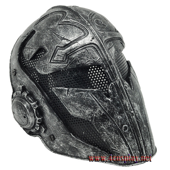 Knights Templar Full Face Protective Wire Mesh Cosplay Mask