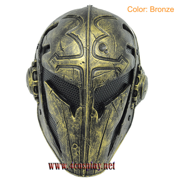 Knights Templar Full Face Protective Wire Mesh Cosplay Mask