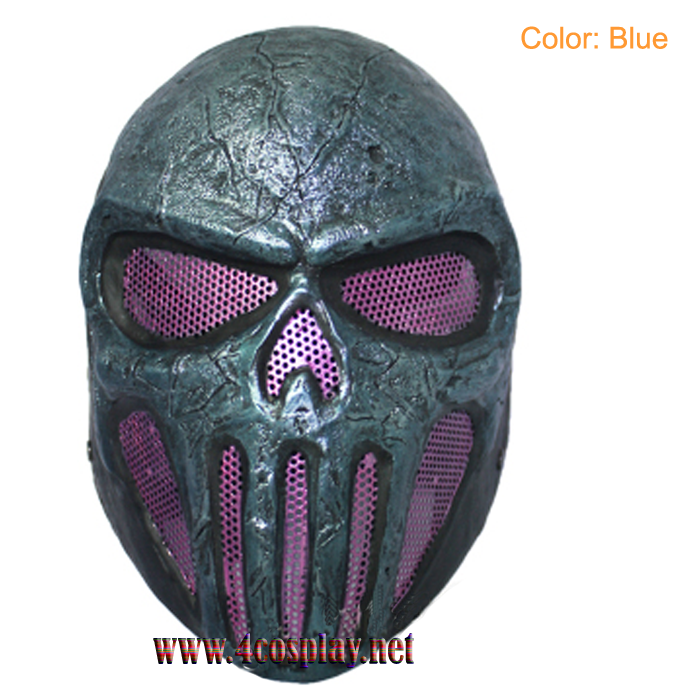 GRP Mask Movie The Punisher Horror Mask Frank Castle Cosplay Mask Glass Fiber Reinforced Plastics Mask