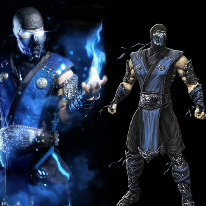 Mortal Kombat SUB-ZERO Cosplay Mask