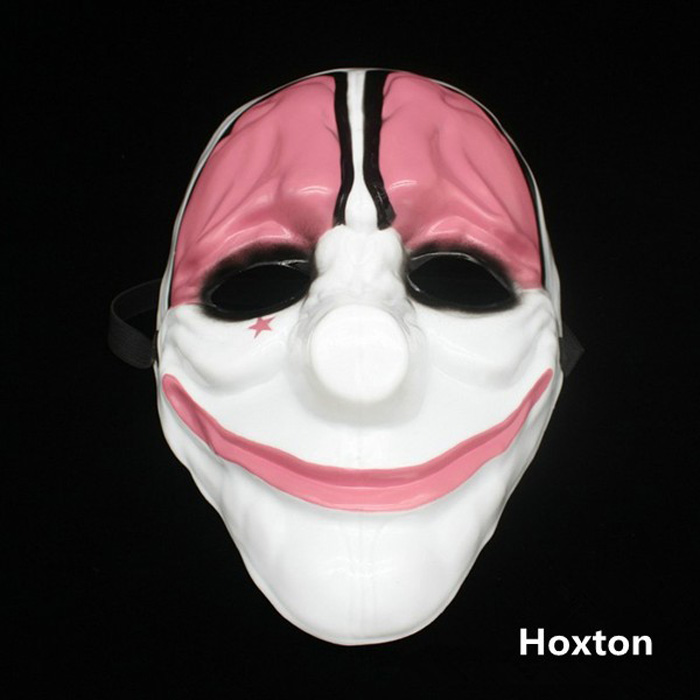 Payday 2 The Heist Dallas Chains Wolf Hoxton Cosplay Mask