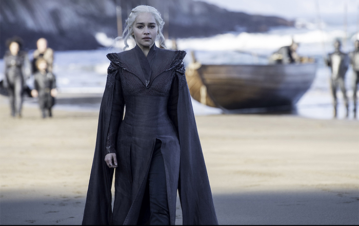 Game of Thrones Daenerys Targaryen Black Outfit Cosplay Costume