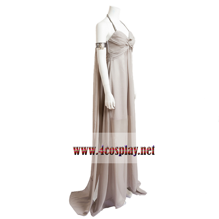 Game of Thrones Daenerys Targaryen Gray Dress Cosplay Costume