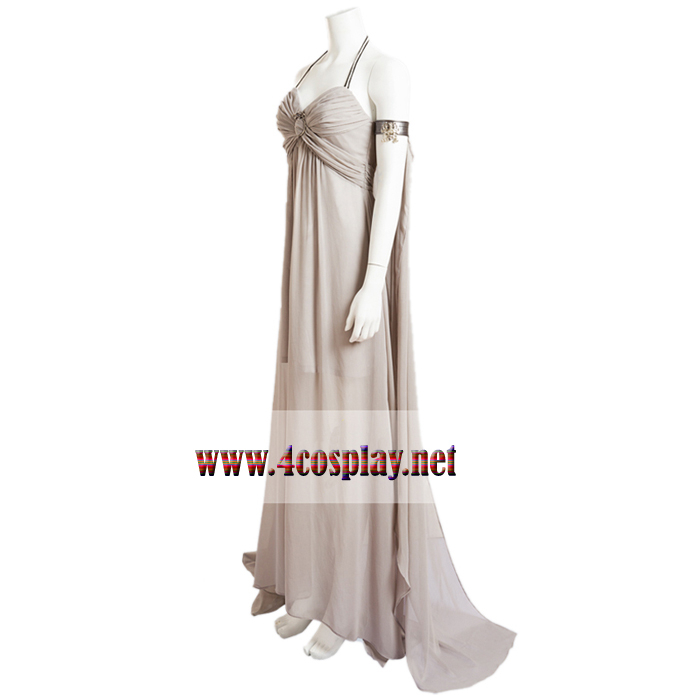 Game of Thrones Daenerys Targaryen Gray Dress Cosplay Costume