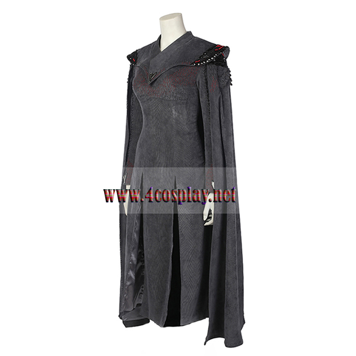 Game of Thrones Daenerys Targaryen Black Outfit Cosplay Costume