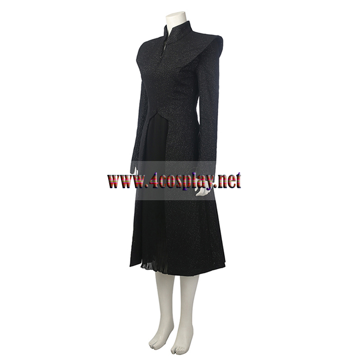 Game of Thrones Daenerys Targaryen Black Dress Cosplay Costume